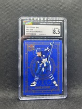 Auston Matthews CGC 8.5 ULTRA TEAM 2021-22 Fleer Ultra NHL Hockey #UT-19 1:500 P