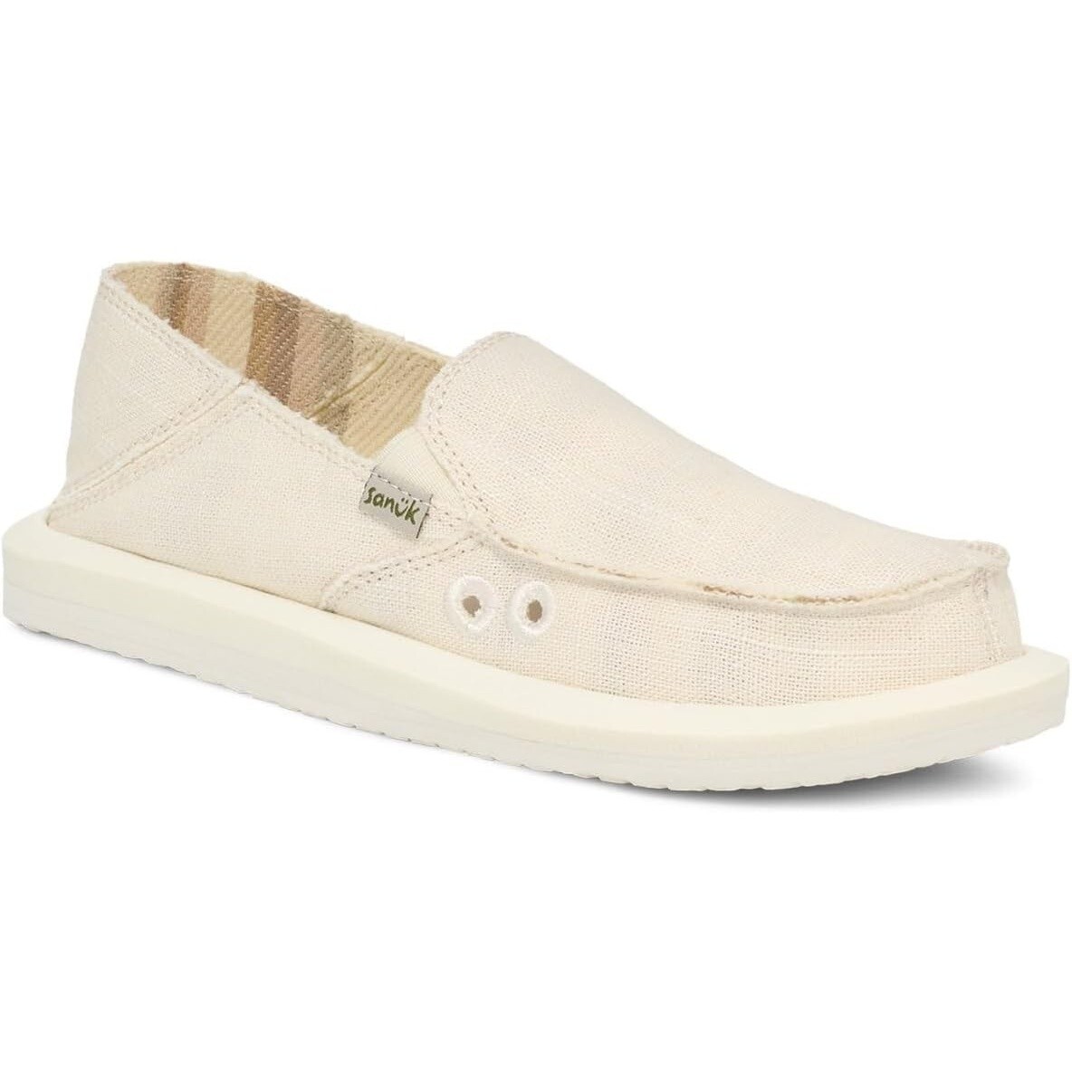Mismatched Sanuk Womens Donna Hemp Sidewalk Surfers Natural  display picture 3