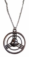 MAD MAX Fury Road Steering Wheel Skull PENDANT Necklace