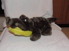 Plush Stuffed Alligator Crocodile Full Body Hand Puppet 17" Long Clean