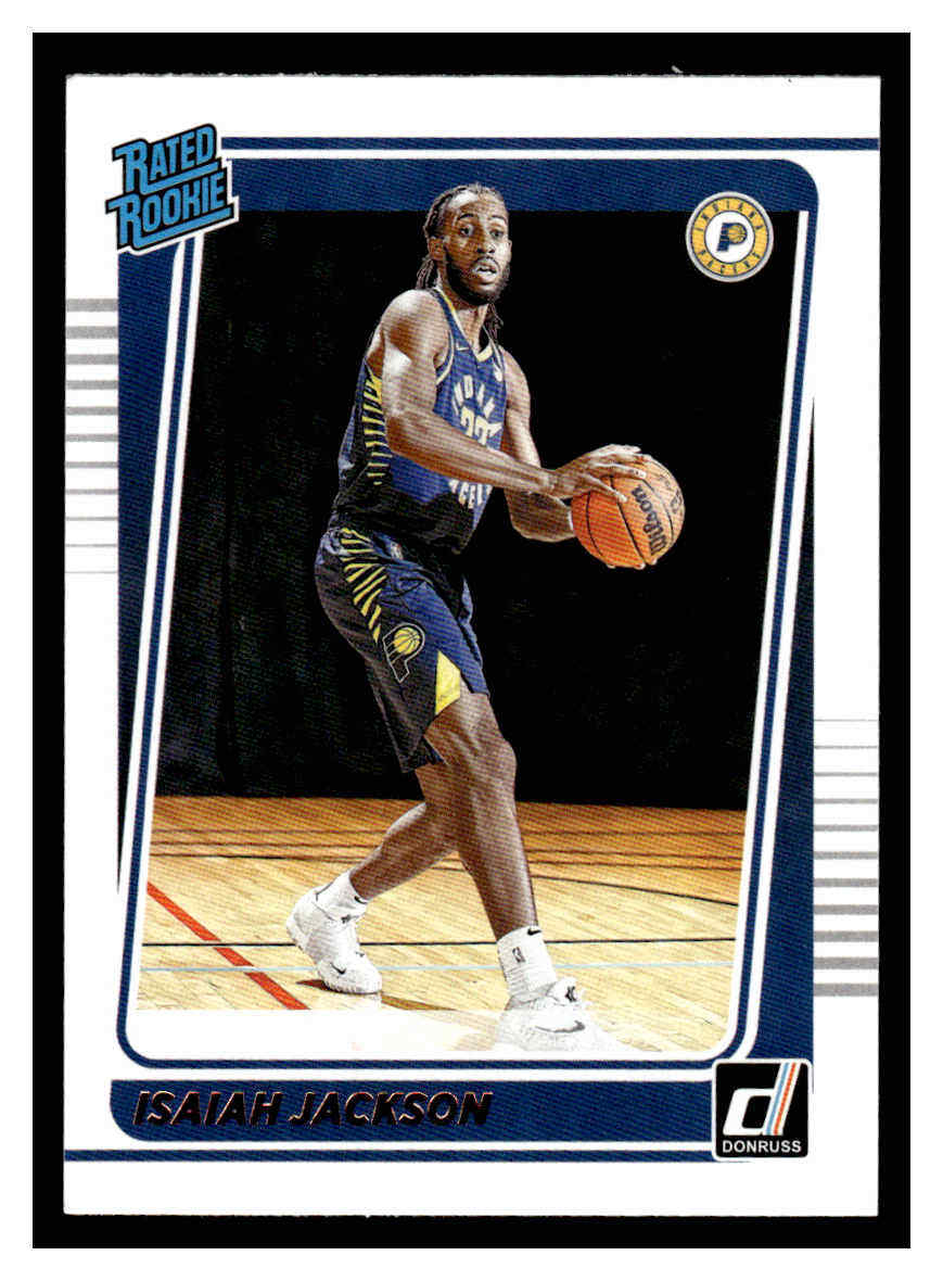 2021 donruss #217 isaiah jackson