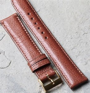 Genuine-Water-Buffalo-classic-color-18mm-vintage-watch-strap-padded-amp-stitched