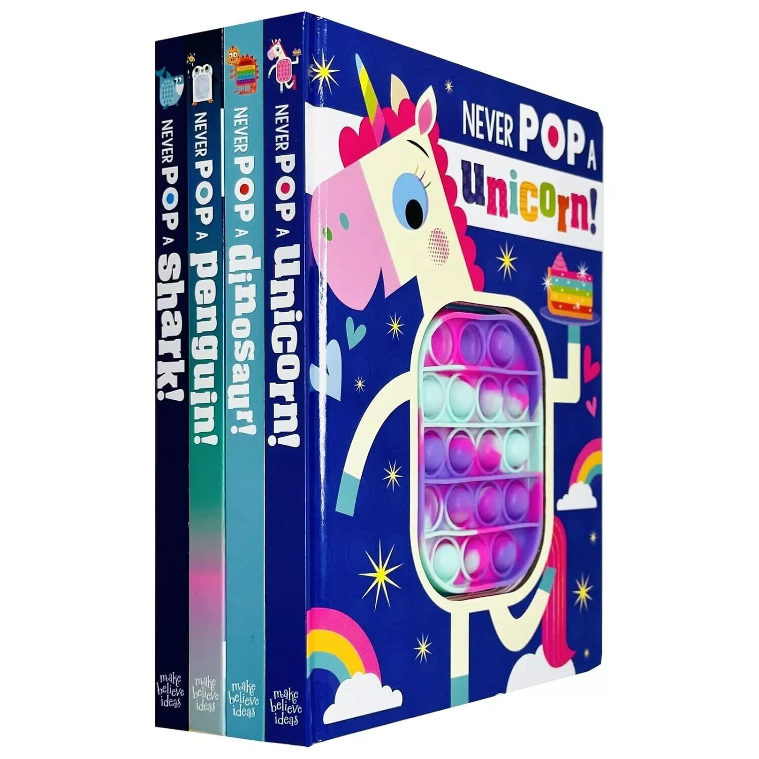Never Pop A Series 4 Books Collection Set By Rosie Greening, Christie Hainsby