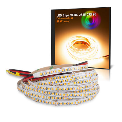Mextronic LED Strip VERO Warmweiß (2700K) CRI 96 96W 5 Meter 24V IP20 LED Streif