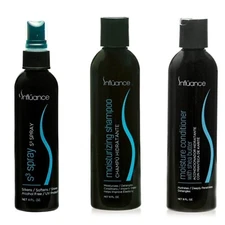 Influance Moisturizing Shampoo & Conditioner 8 oz with S3 Spray 4 oz 
