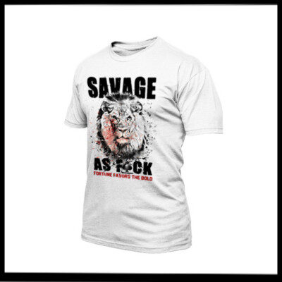 Military Fitness Gym Motivation T-Shirt Lion Warrior Quote Jiu