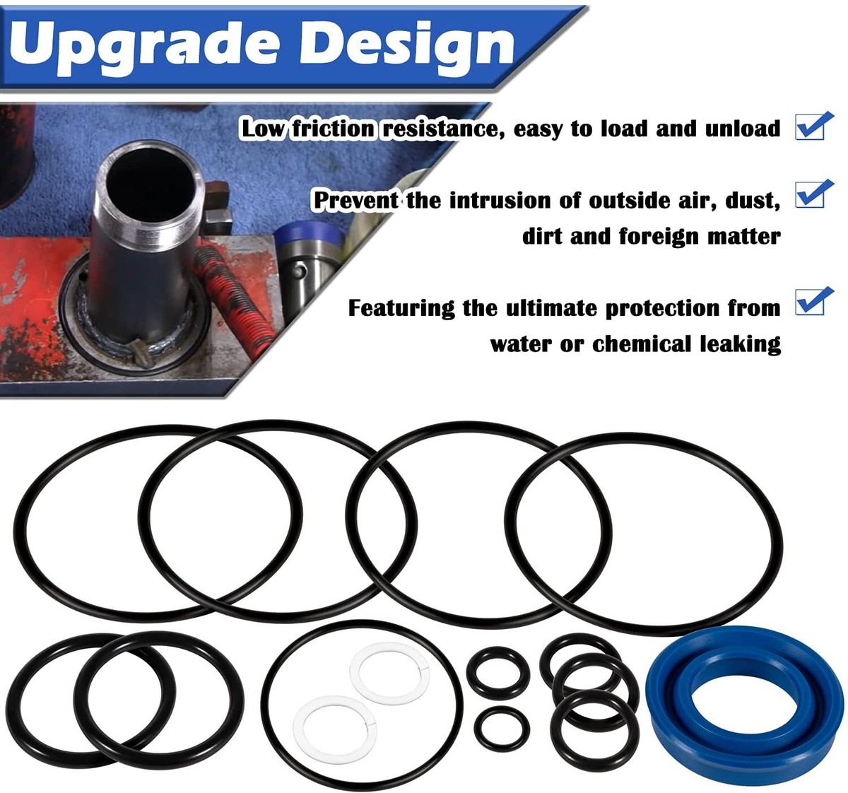 ボンド 2 Floor Jack Seal Kit for Sears, Craftsman, MVP - 214.50136