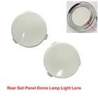 1Pair Rear Sail Panel Dome Lamp Light Lens Cover For Chevrolet Impala 1962-1966