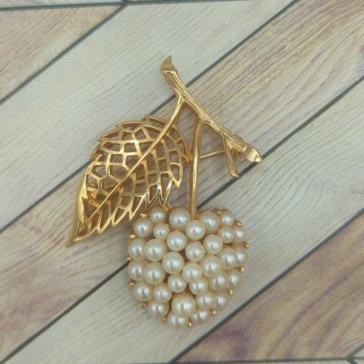 Trifari Gold Pearl Fashion Brooches & Pins for sale - eBay