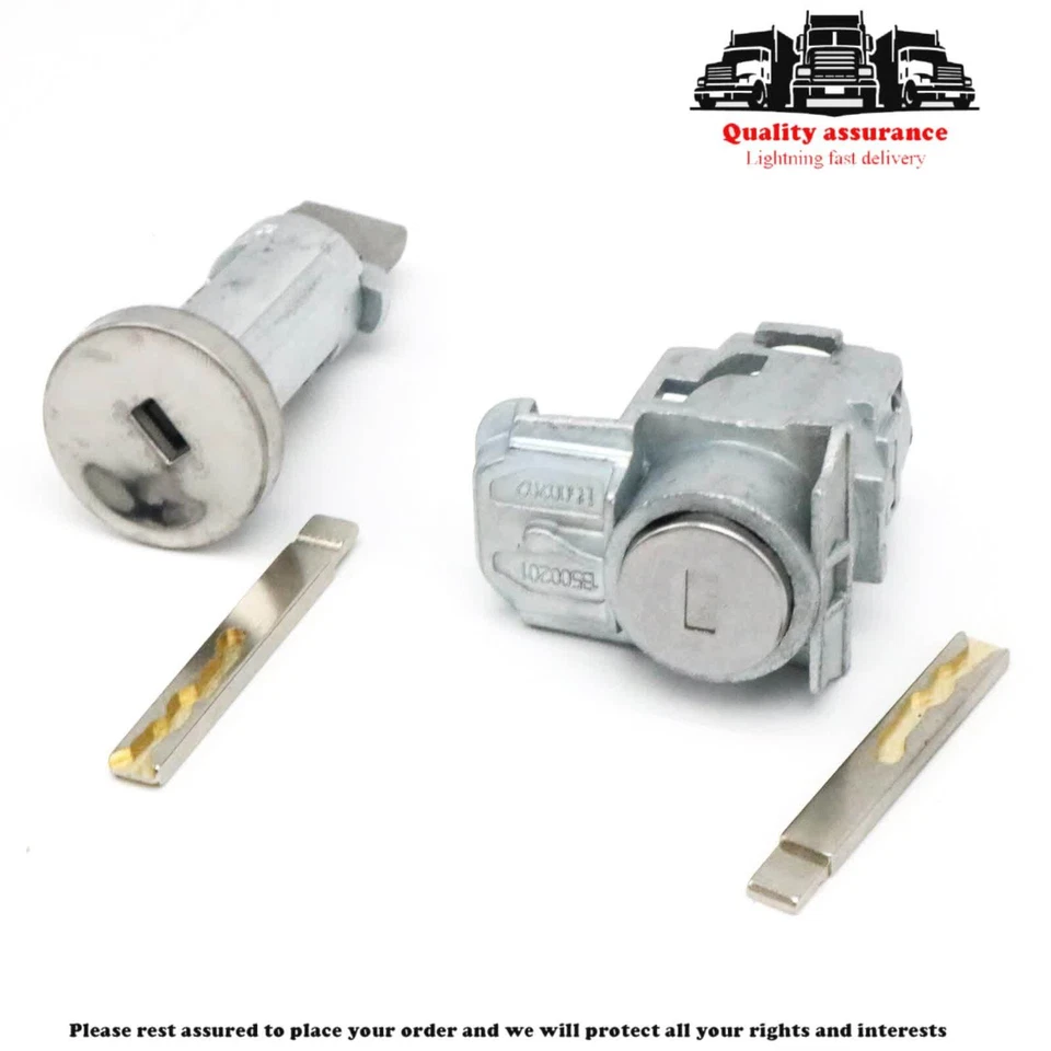 For 10-2016 Chevrolet Camaro Ignition Switch&Driver Door Lock Cylinder w/ 2 Keys Foto 2 de 4