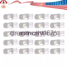 White T10 194 168 W5W 2825 LED License Plate Interior Light Bulb 6000K US 20x