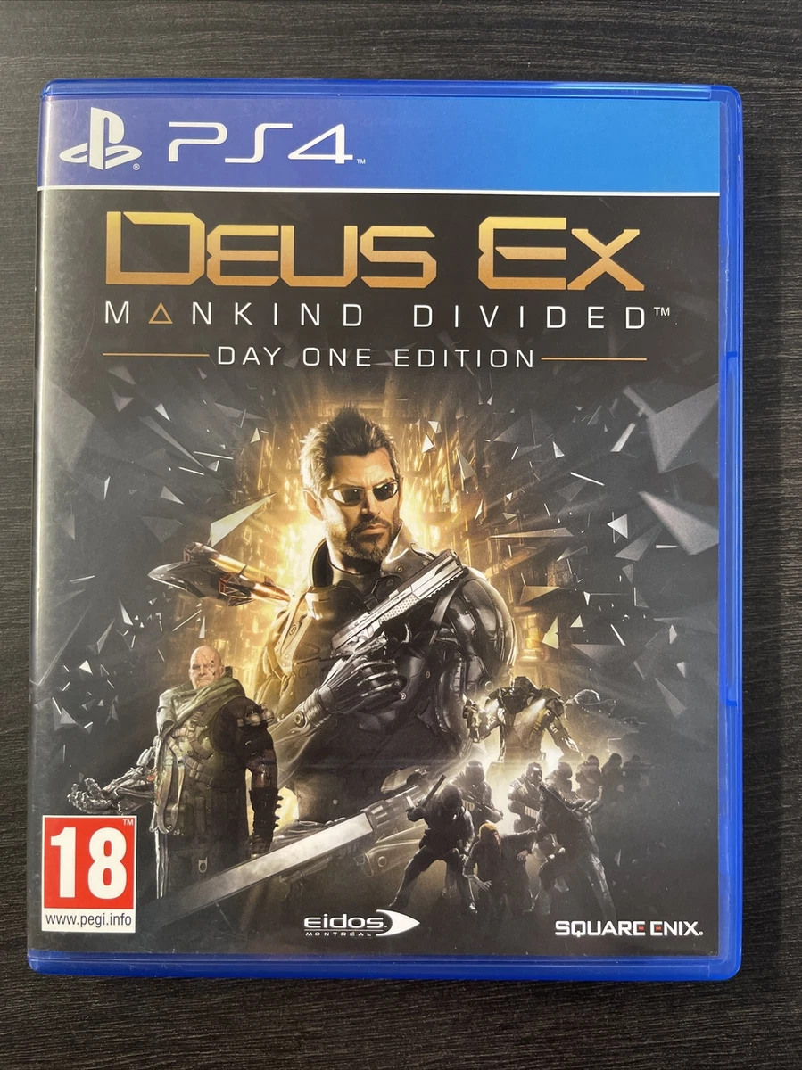 Deus Ex Mankind Divided Day One Edition PS4 Playstation 4 eBay
