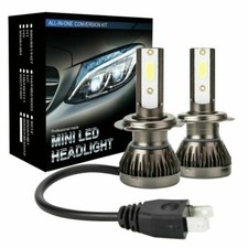 Coppia 2 Lampadine H7 CANBUS a LED per Fari Auto Luce Bianca 6000K 12000LM 12V