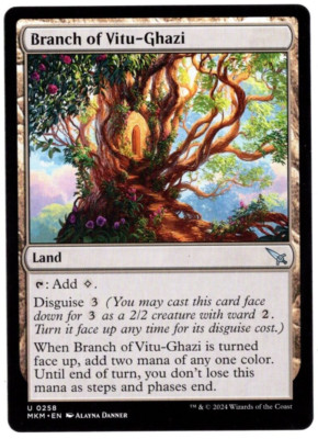 (x4) Branch of Vitu-Ghazi 0258 Non Foil Uncommon Murders at Karlov Manor MTG NM