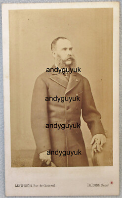 CDV LEVITSKY JUNGER KAISER FRANZ JOSEPH KÖNIGLICHES ÖSTERREICH ANTIKES FOTO