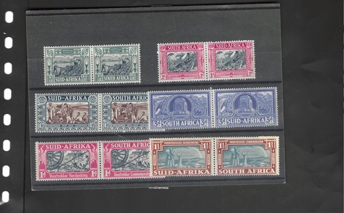 BRITISH COLONIES-SOUTH AFRICA-1938-#B5 TO #B8-#79-#80-M-MNH-F-VF-#520