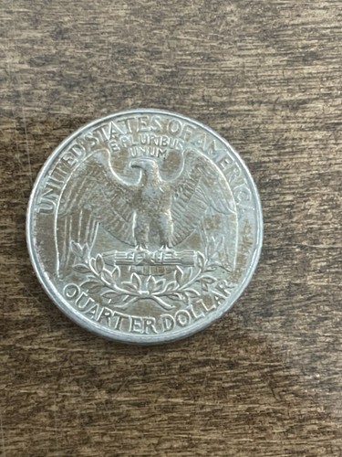 1995 D Washington 25C Quarter With Clad Layer Error On Back - Picture 2 of 2