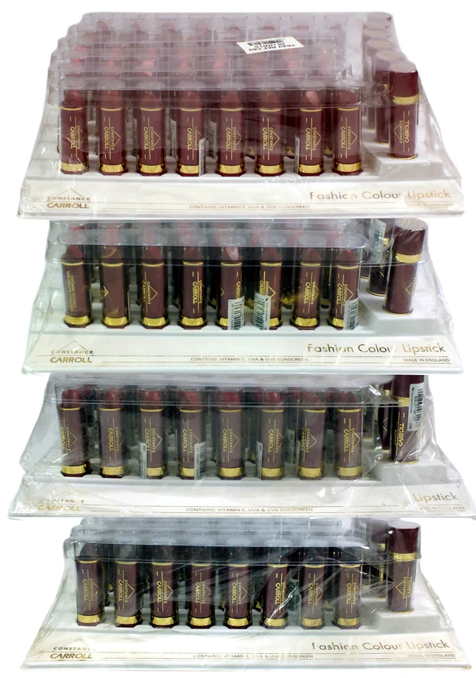 54x Constance Carroll verschiedene Lippenstifte Tablett Ref C63 & C78