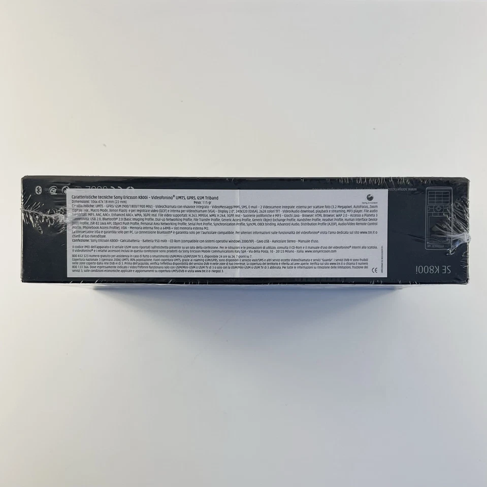 Sony Ericsson K800i Handyklassiker (Neuer, unbenutzter und versiegelter Zustand) - Bild 3 von 4