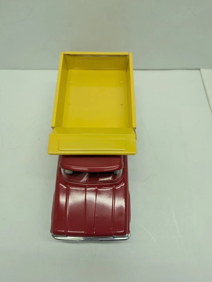 Camión de volteo Ford serie F 1960 rojo vintage Nylint #5100 *restaurado* Ny Lint 60 Foto 4 de 4