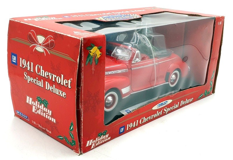 Chevrolet Special De Luxe Rebaixado 1941- Escala 1/24 Cor Azul