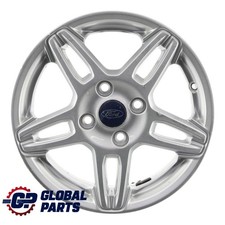 Ford Fiesta Mk7 Silberne Leichtmetallfelge Alufelge 15" 6J ET:47.5 C1BC-1007-BB