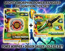 Mighty Morphin Power Rangers Re Ignition Morpher and Dragon Dagger Gift Set