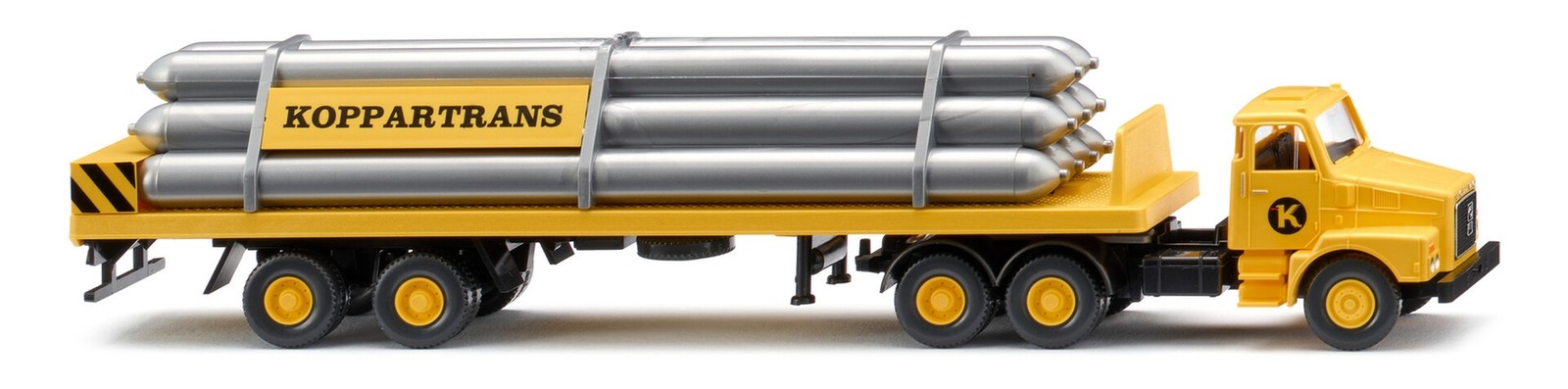 Volvo N12 Wiking 1/87 plateau et chargement authentique Koppartrans réplique fidèle 4x2 HO