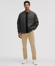 Lululemon Men  s Sz 38 ABC Classic-Fit 5 Pocket Tan Warpstreme Casual Pant flaw