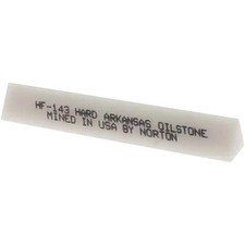 Norton 61463686630 3x1/2x1/2" Hard Arkansas Stone Triangular Abrasive Files 5 pk