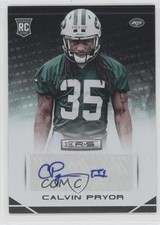 2014 Panini Rookies & Stars Longevity Parallel Signatures Calvin Pryor Auto 0v1