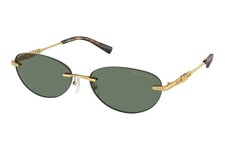 Michael Kors Manchester MK1151 18963H Green-Gold Sunglasses 58mm /New/Authentic