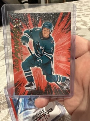 2024-25 Upper Deck Fleer Ultra Power Red Macklin Celebrini Rookie #M-12  