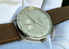 Nomos Metro Neomatik Silvercut 39mm Automatic 1114 watch 9