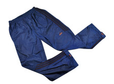 Vintage Adidas Running Joggers Track Blue 90s Pants Size X-Large