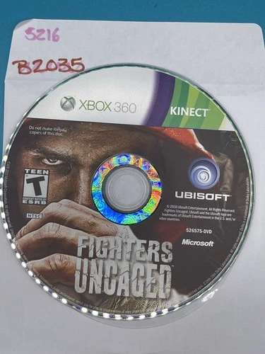 Fighters Uncaged Xbox 360 - Disc Only NO USPS TRACKING 5216