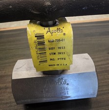 Apollo&trade; 60B-705-01 60B-700 Barstock Globe Valve, 1 in Nominal