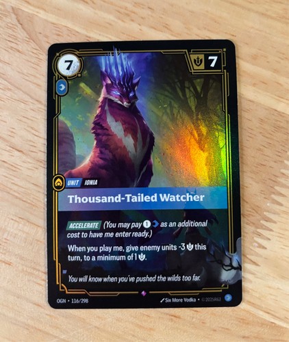 Thousand-Tailed Watcher 116/298 Riftbound Origins League Of Legends ...