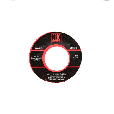 Billy J. Kramer:   Little Children / Bad to Me, 45 RPM 10210