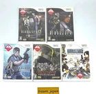 Wii BIOHAZARD 0 1 4 Umbrella & The Darkside Chronicles Set of 5 Nintendo Japan