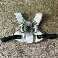 Brine Pulse Men’s Large Lacrosse Padded Liner Midfield Defense White Clean Lax 