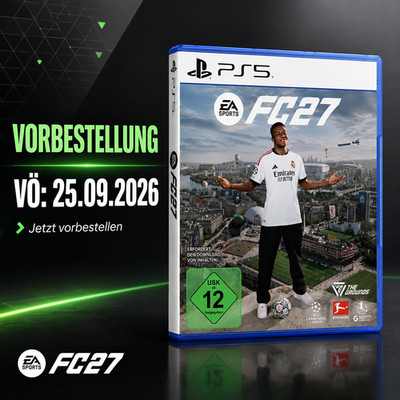 EA Sports FC27 - PS5 - Playstation 5 -  deutsch NEU und OVP Vorbestellung 25.09