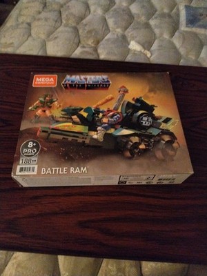 Mega Construx Masters of the Universe Battle Ram w/ Tri Klops & Mekaneck Figures