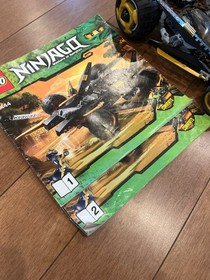 Lego Ninjago 9444 Cole's Tread Assault Complete With Manuals No Minifigures