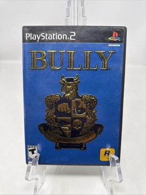 Bully Sony PlayStation 2 PS2 2006 Rockstar Games Case & Disc Tested Black Label