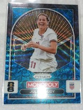 Panini 2026 Prizm Monopoly FIFA World Cup Julie Foudy Blue Wave Prizm #93