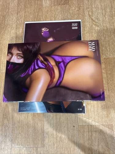 Mad Love Comics Art Mortal Kombat Cosplay 12 Mileena Yunogana Nm+ Ltd 3-5/50 - Picture 4 of 5