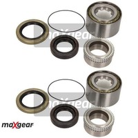 2X Radlagersatz Maxgear 33-0989 2 Radlager Satz Links Rechts Hinterachse
