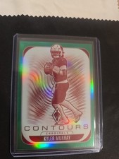2025 Panini Phoenix Kyler Murray Contours Green 10/99 Arizona Cardinals