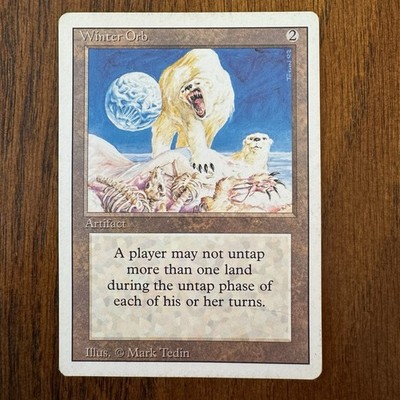 Winter Orb Revised Edition Regular MTG 1995 Vintage